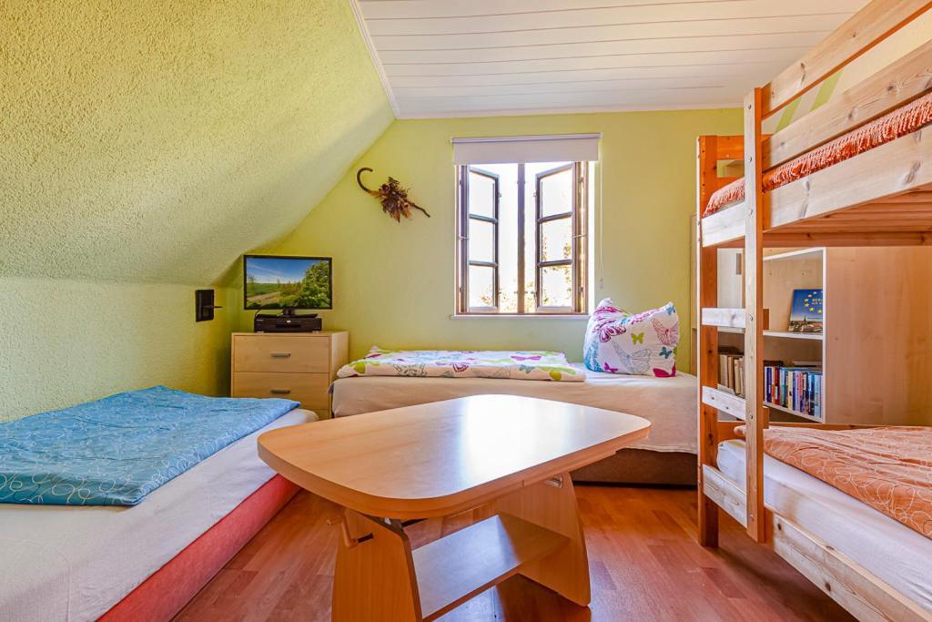 Ferienwohnung Am Walnussbaum Parchtitz Eksteriør bilde